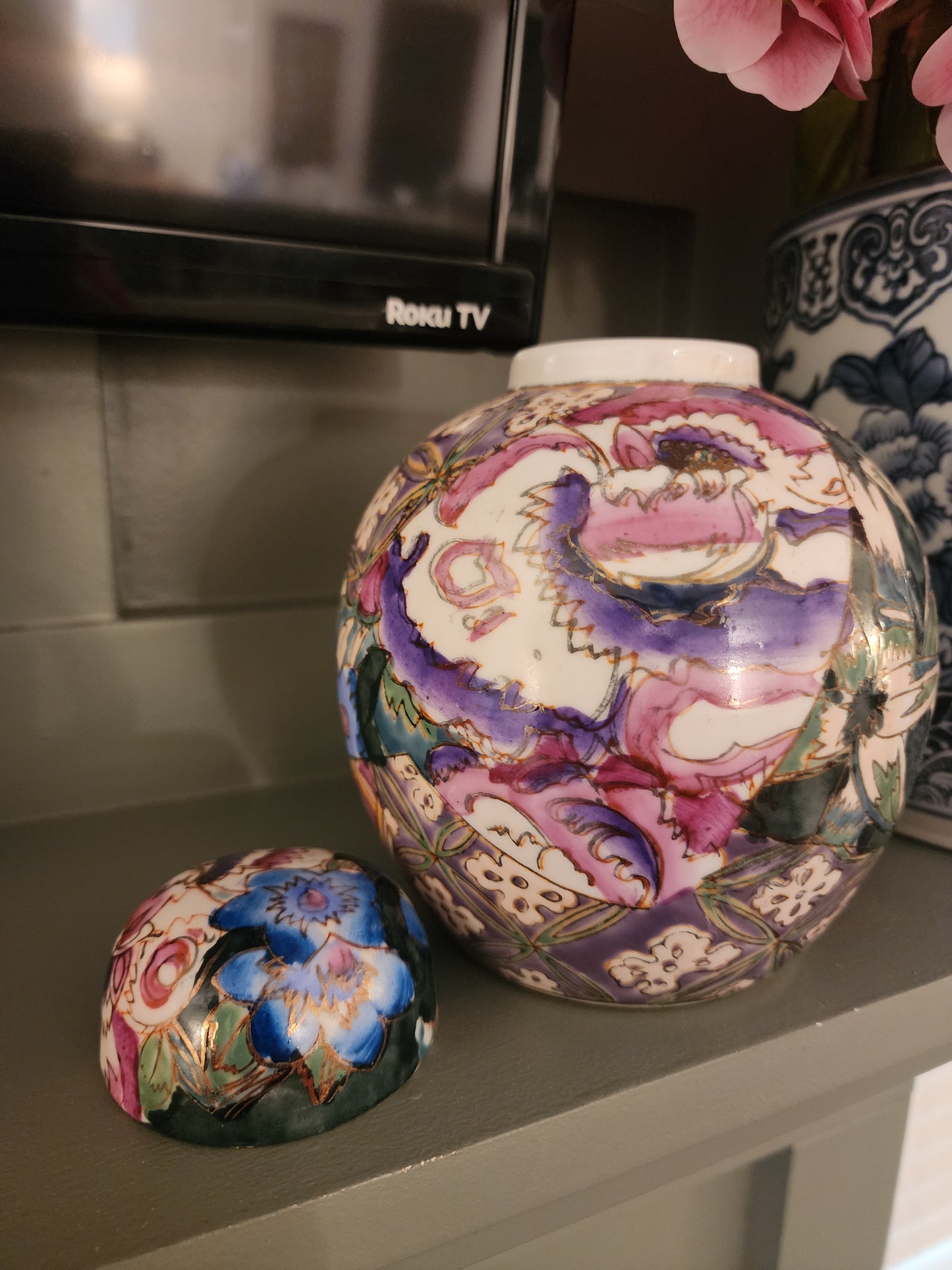 Chinese Porcelain Ginger Jar