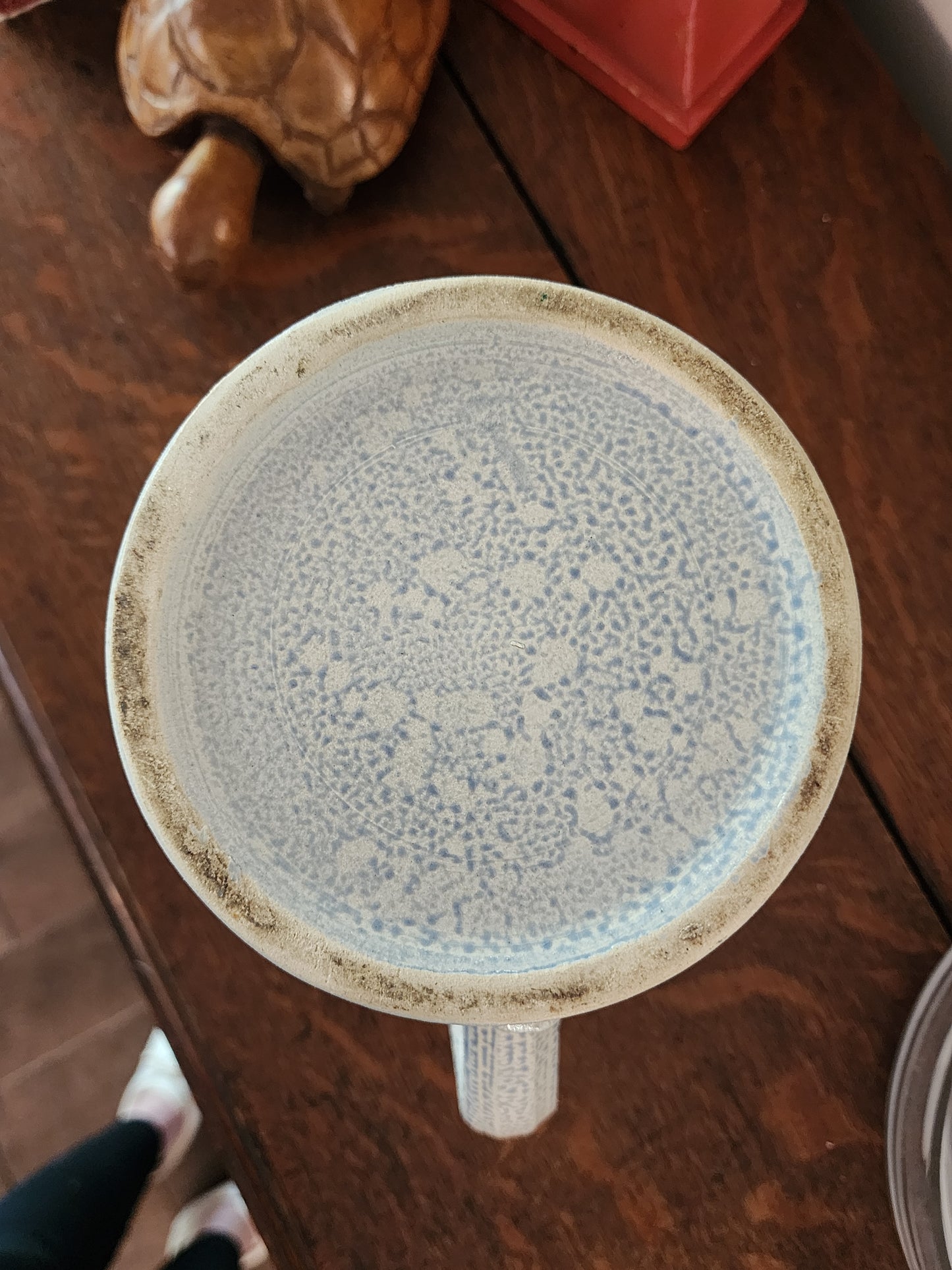 Vintage German Salt-glazed Stoneware Pitcher